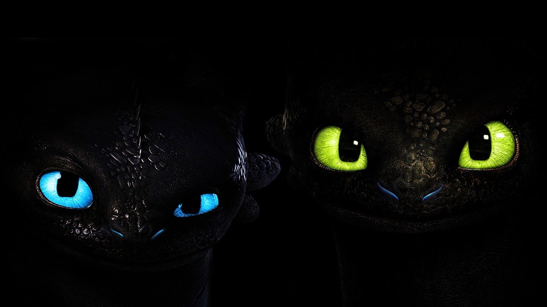 Toothless and Light Fury Dark Wallpaper 43143