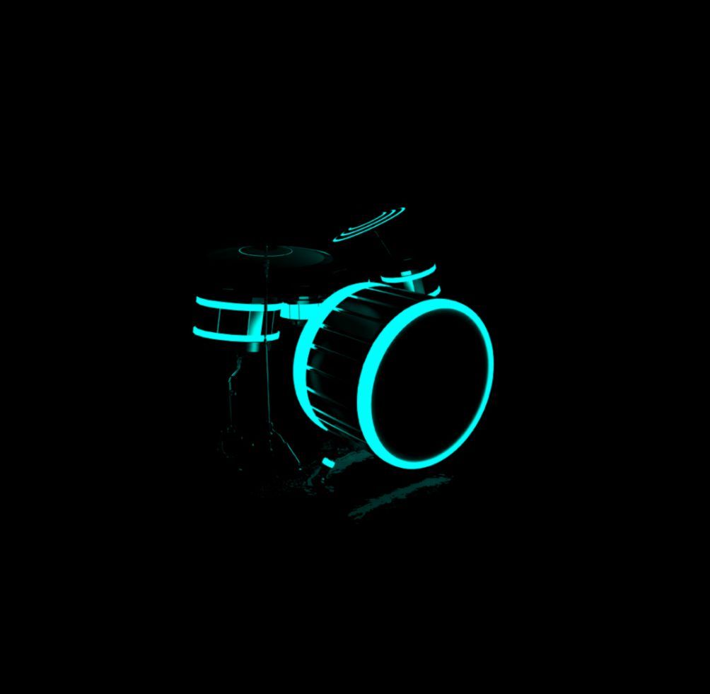 Drums HD Wallpaper Music. Decor di Design