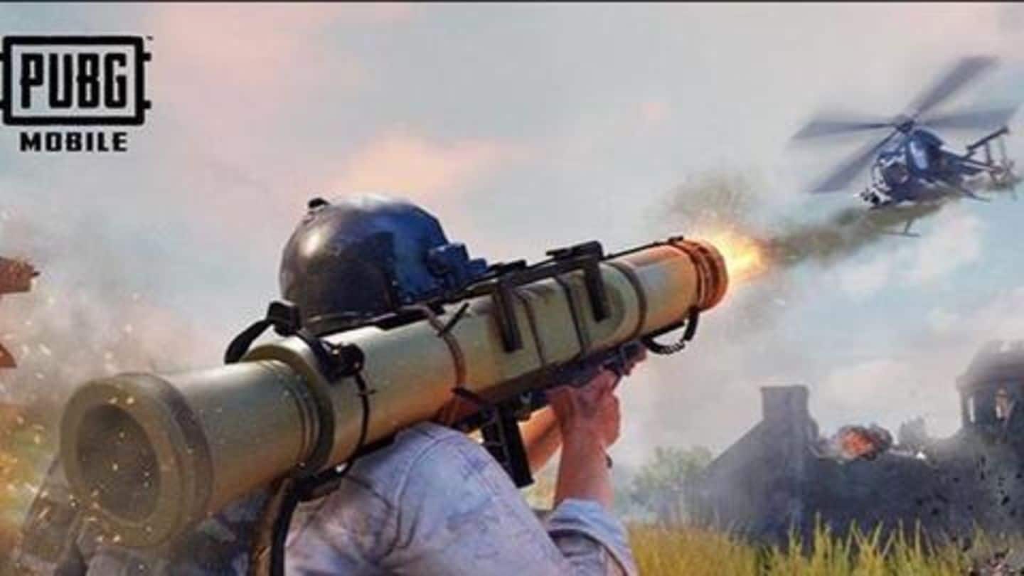 GamingBytes: PUBG Mobile 0.15.0 getting helicopters, rocket launchers, more