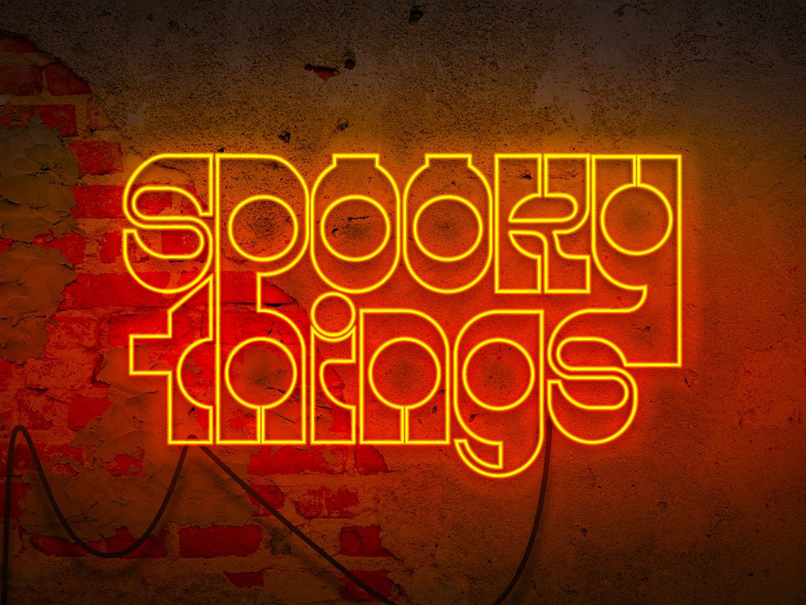 Spooky Things: Neon