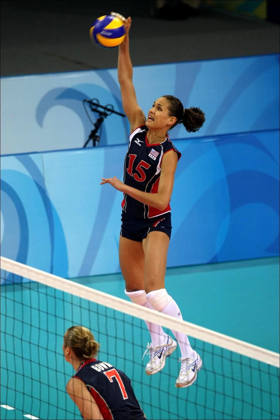 Logan Tom US Olympic Indoor Volleyball Player Her & SO happy to be rooting her on in another olymp. Olympic volleyball, Indoor volleyball, Women volleyball