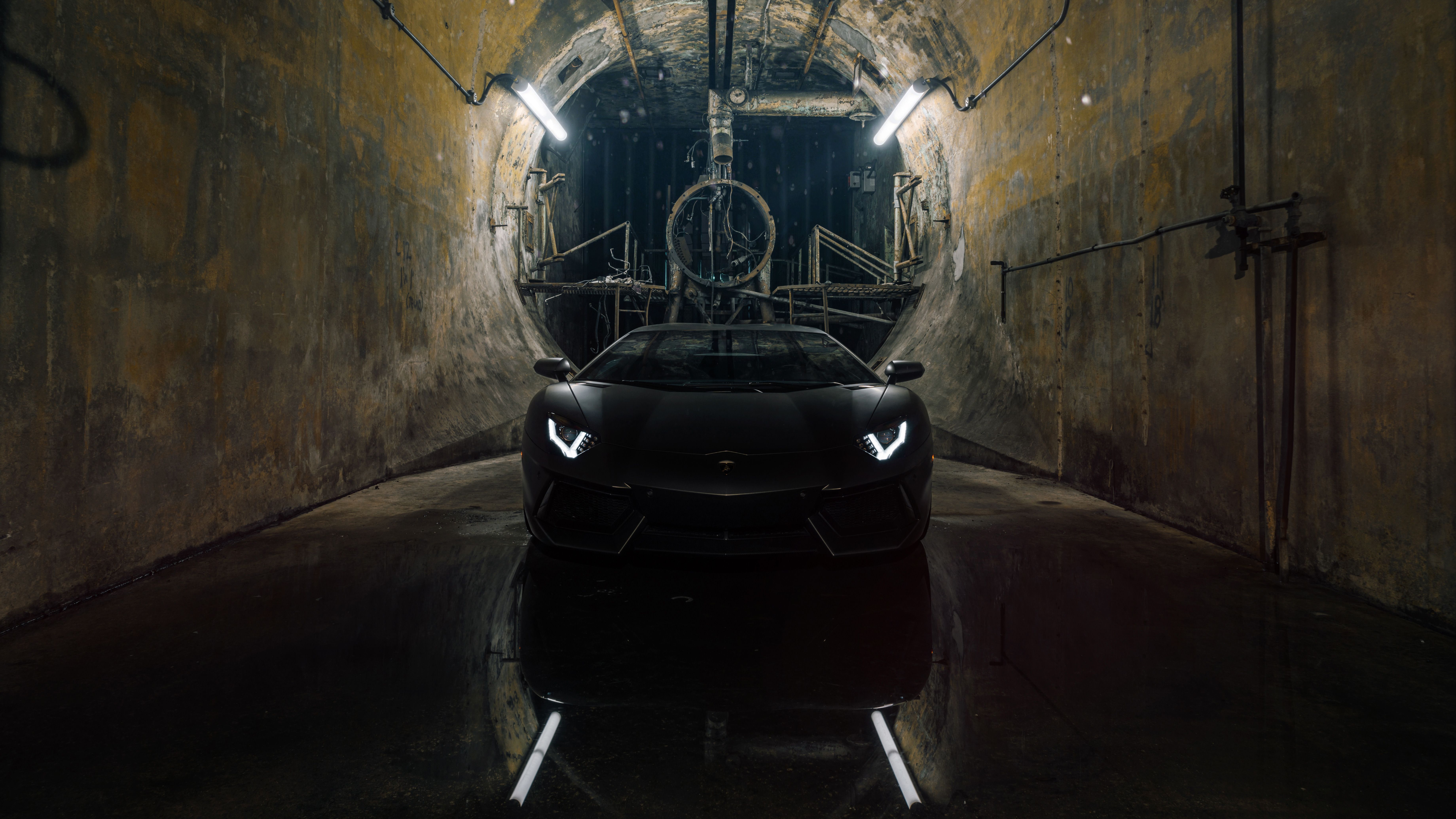 Black Lamborghini Aventador, HD Cars, 4k Wallpaper, Image, Background, Photo and Picture