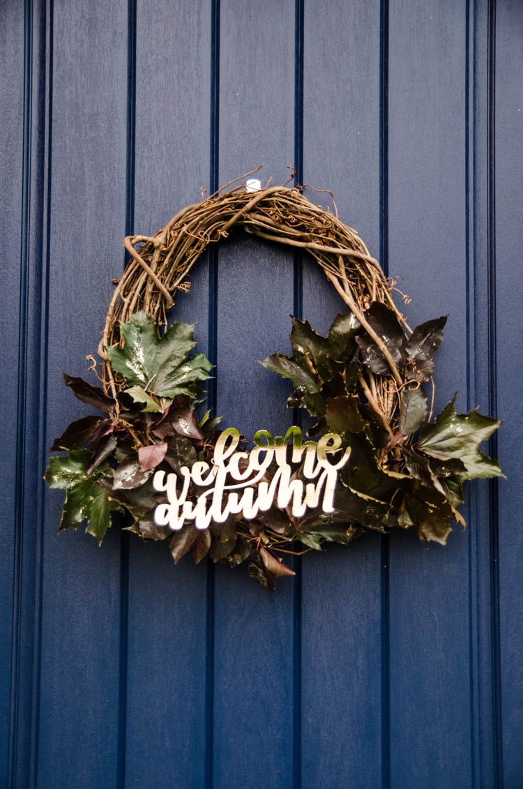 Welcome Autumn Wreath