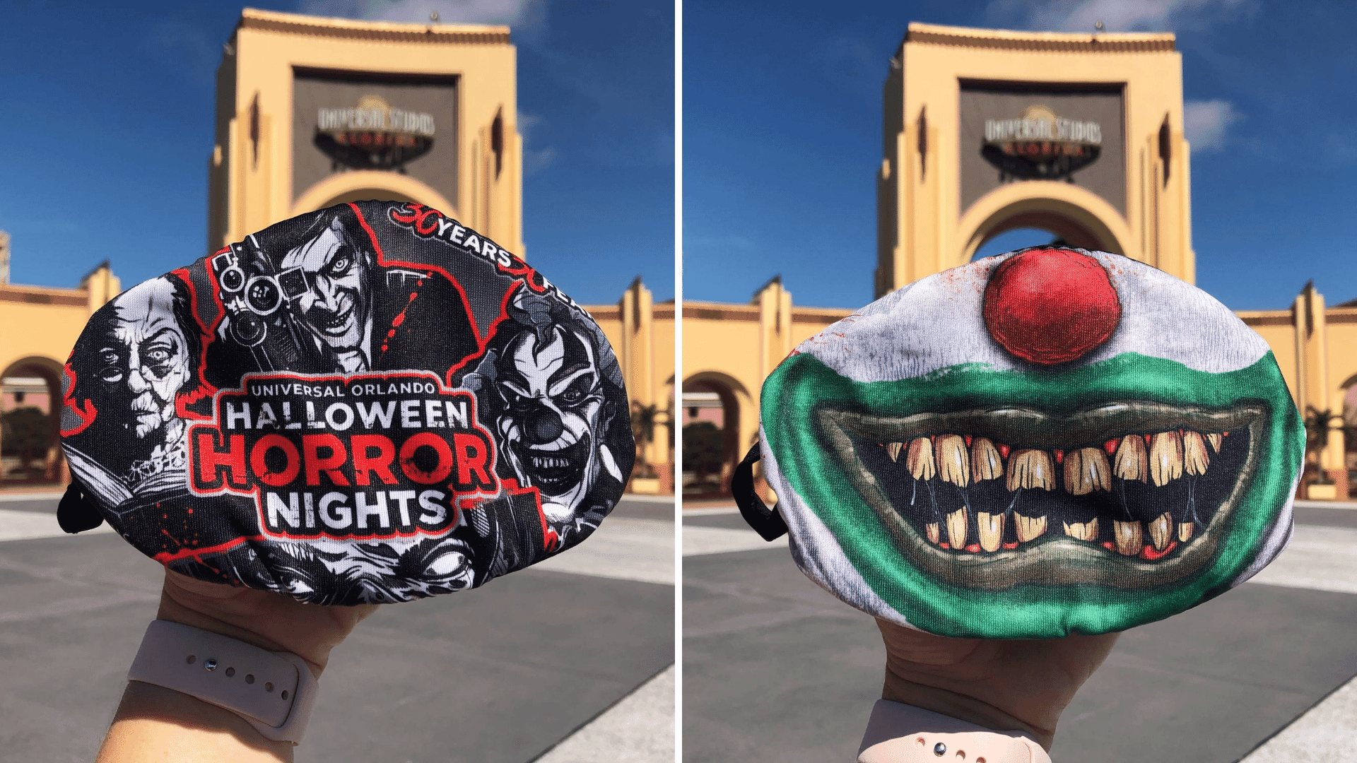 PHOTOS: New Halloween Horror Nights 30 Years 30 Fears Icon and Jack Face Masks Debut at Universal Studios Florida News Today