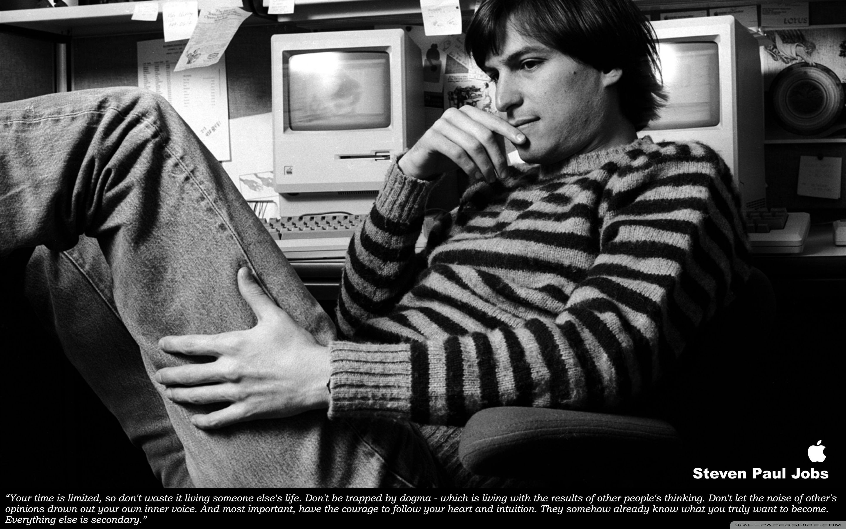 Steve Jobs HD desktop wallpaper, Widescreen, High Definition