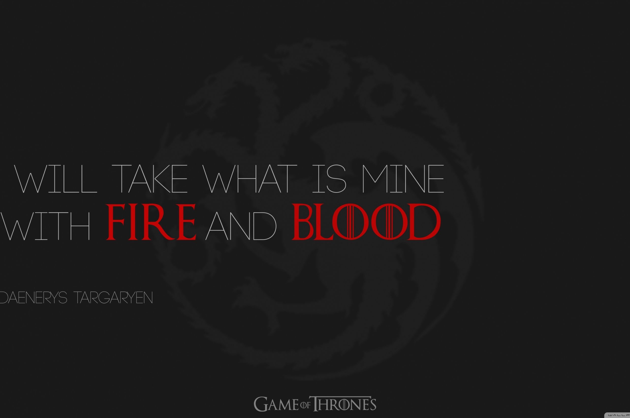 Free download Game of Thrones Quote 4K HD Desktop Wallpapers for 4K Ultra HD [3554x1999] for your Desktop, Mobile & Tablet