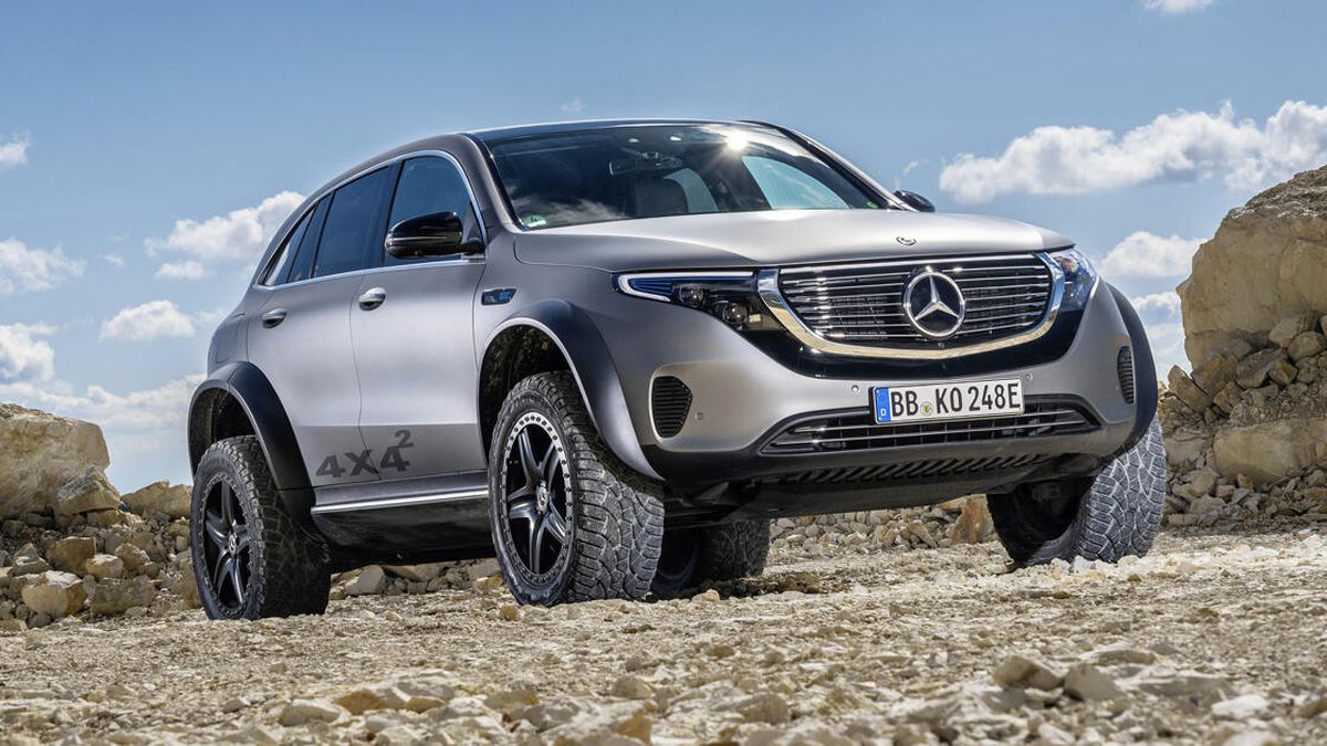 Mercedes EQC 4x4 Squared Adds Off Road Ridiculousness To EV Sensibility