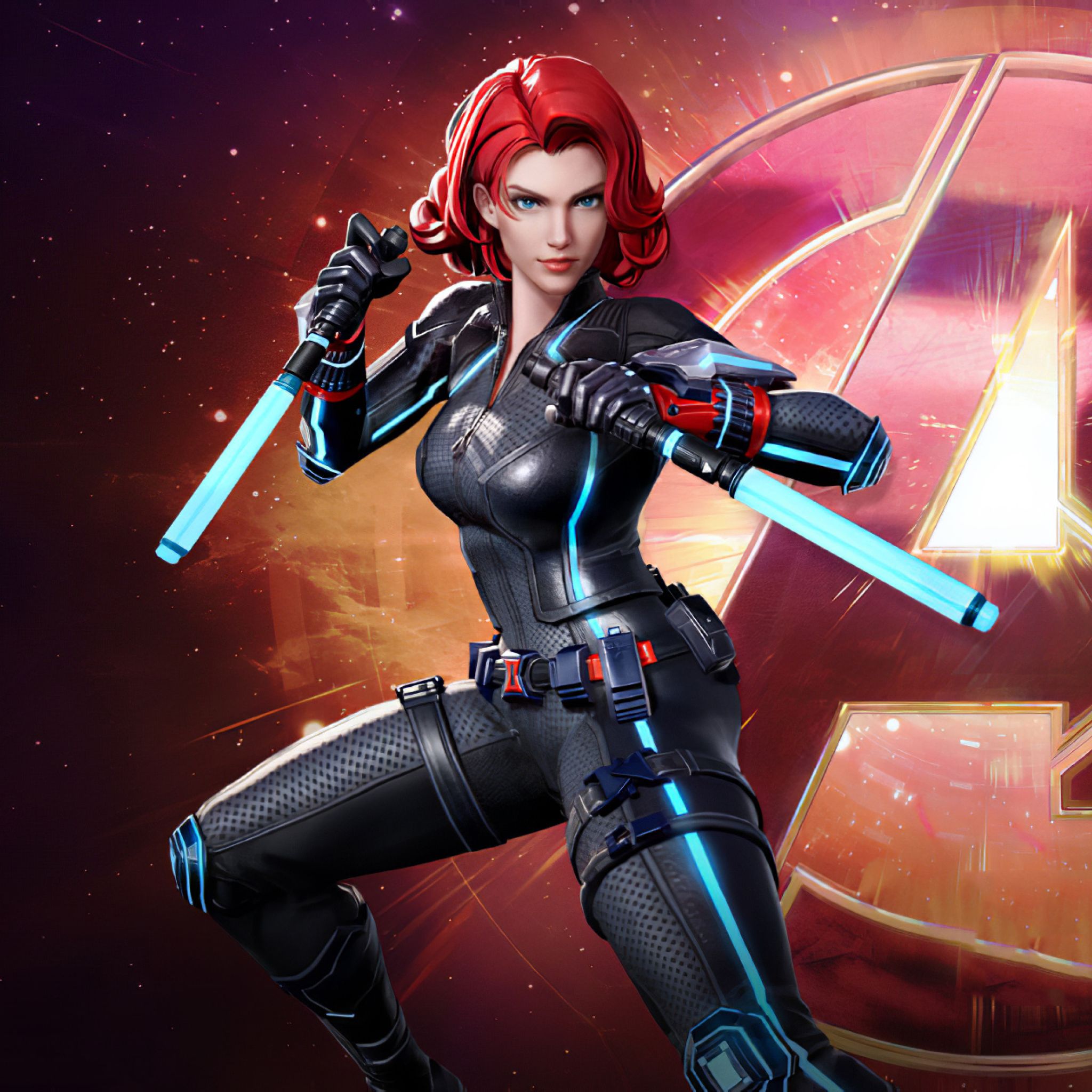 Black Widow MARVEL Super War iPad Air Wallpaper, HD Games 4K Wallpaper, Image, Photo and Background
