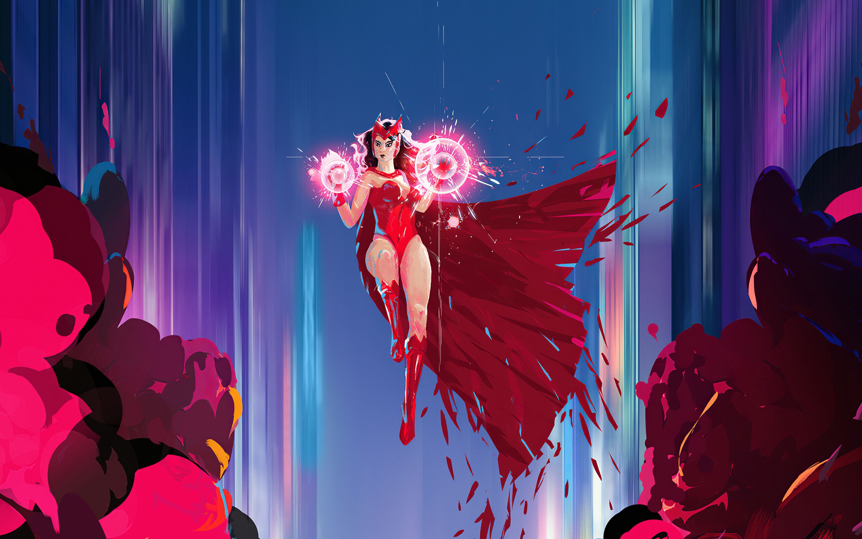 Scarlet Witch 4k Art Macbook Pro Retina Wallpaper, HD Superheroes 4K Wallpaper, Image, Photo and Background