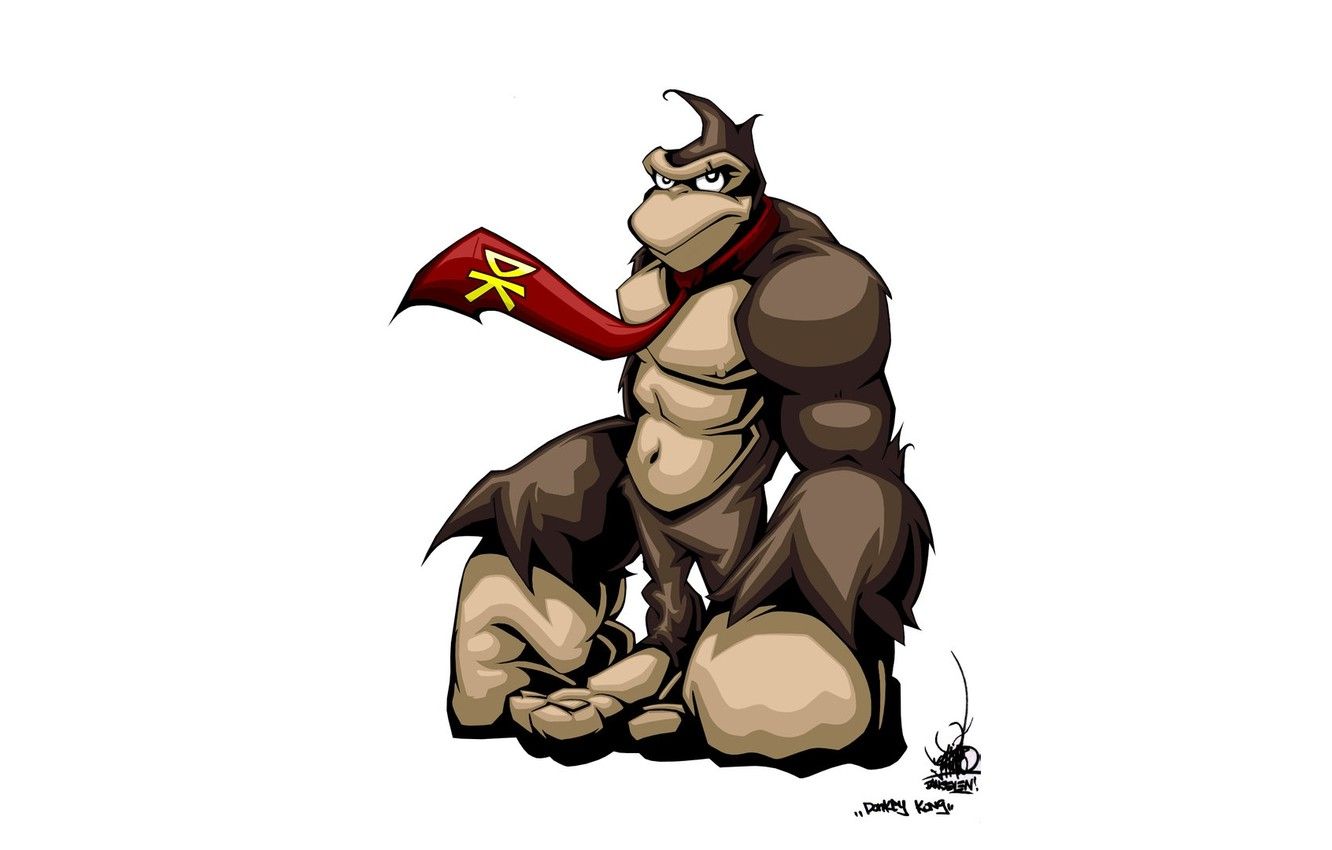 Wallpaper Nintendo, Donkey Kong, Shigeru Miyamoto image for desktop, section минимализм