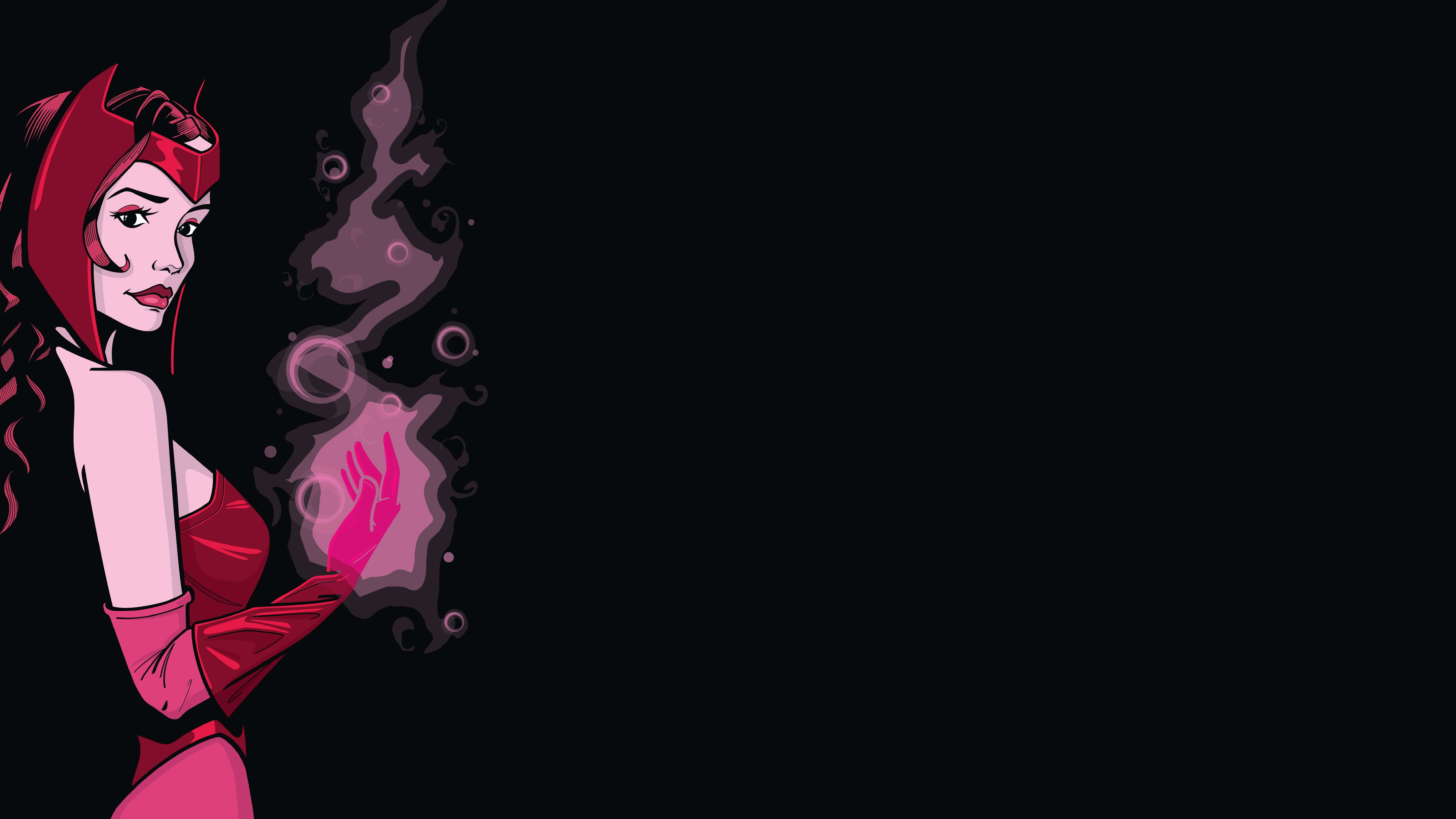 Comics Scarlet Witch Wallpaper:8000x4500