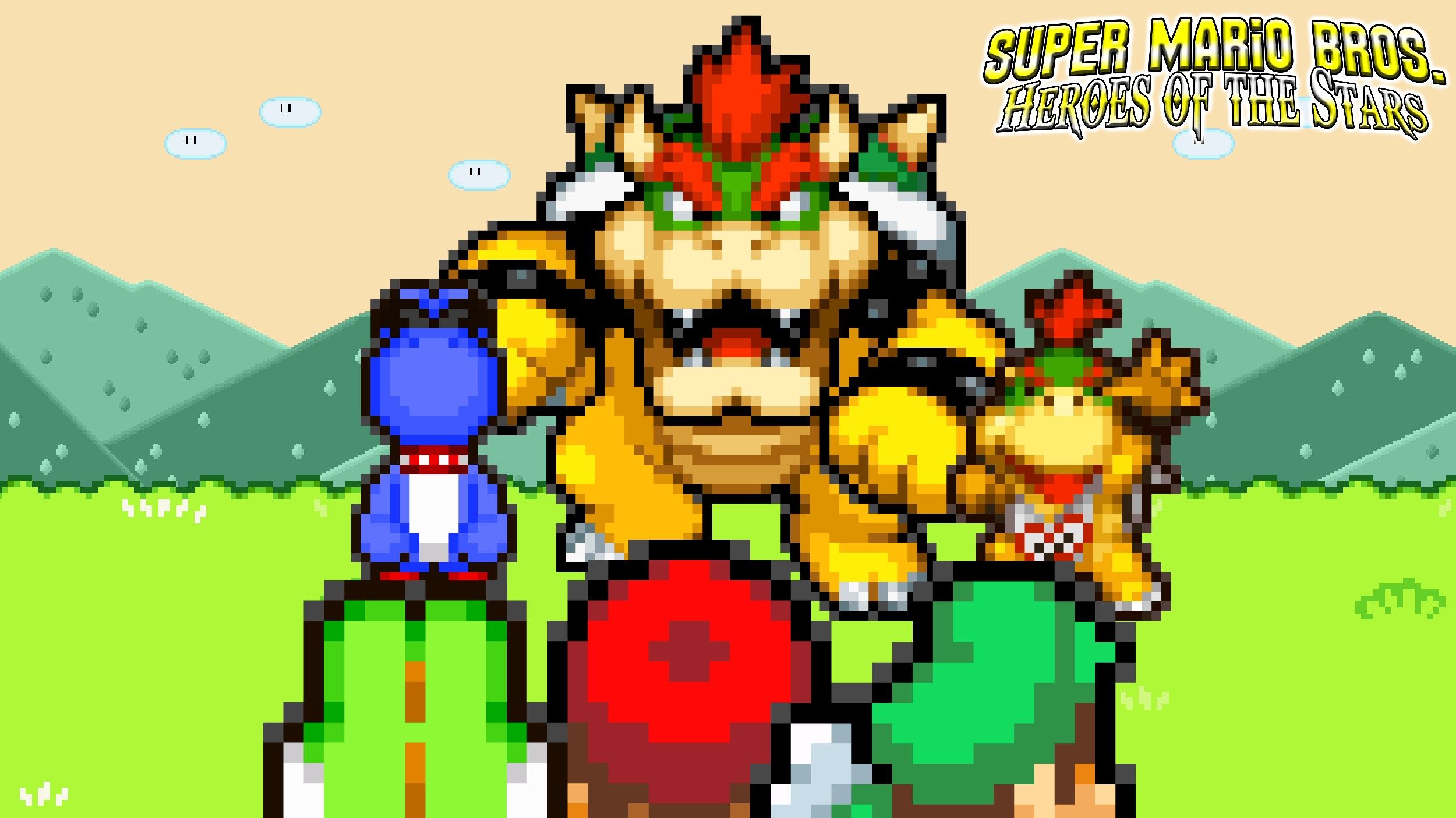 super mario bros desktop background wallpaper, 370 kB WilKinson. Super mario bros, Bowser, Mario bros