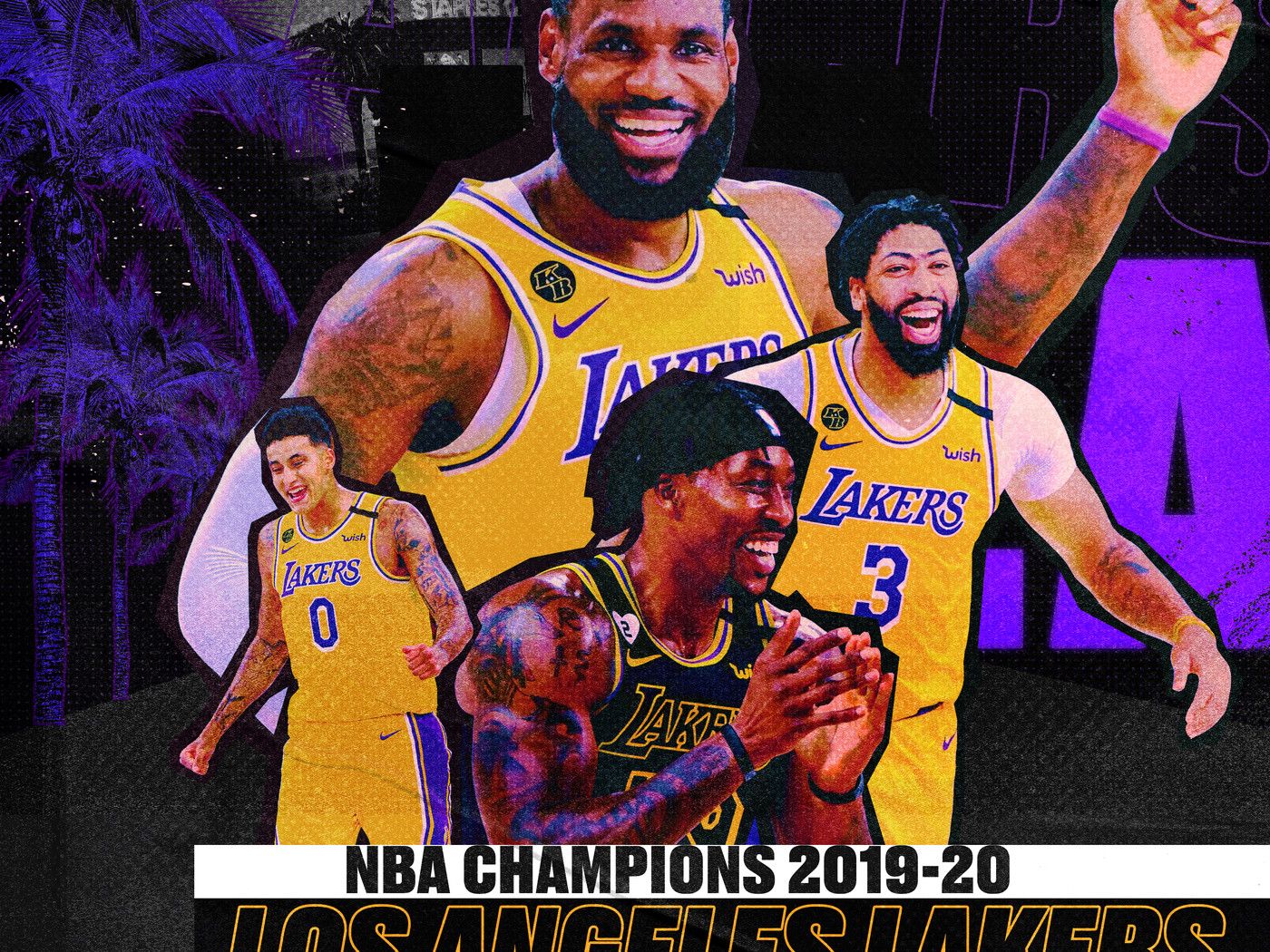 Los Angeles Lakers 2020 NBA Finals Champions Wallpapers - Wallpaper Cave