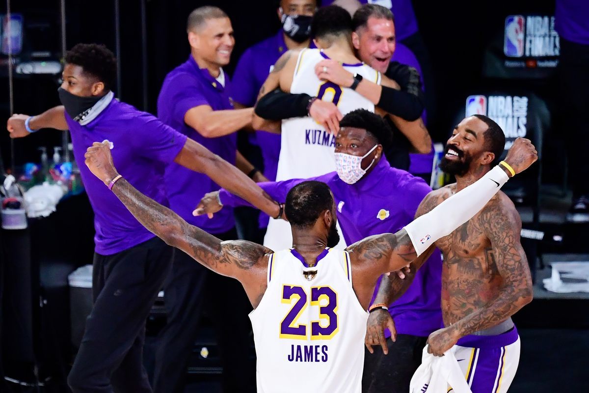 Real Ones': LeBron James and the Los Angeles Lakers are the 2020 NBA Champions