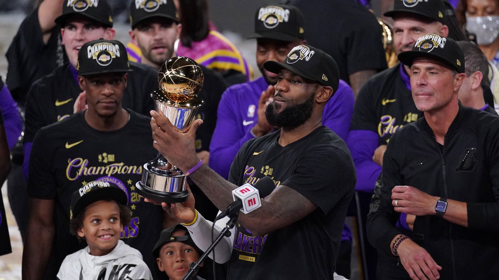 LeBron James, Lakers win NBA title