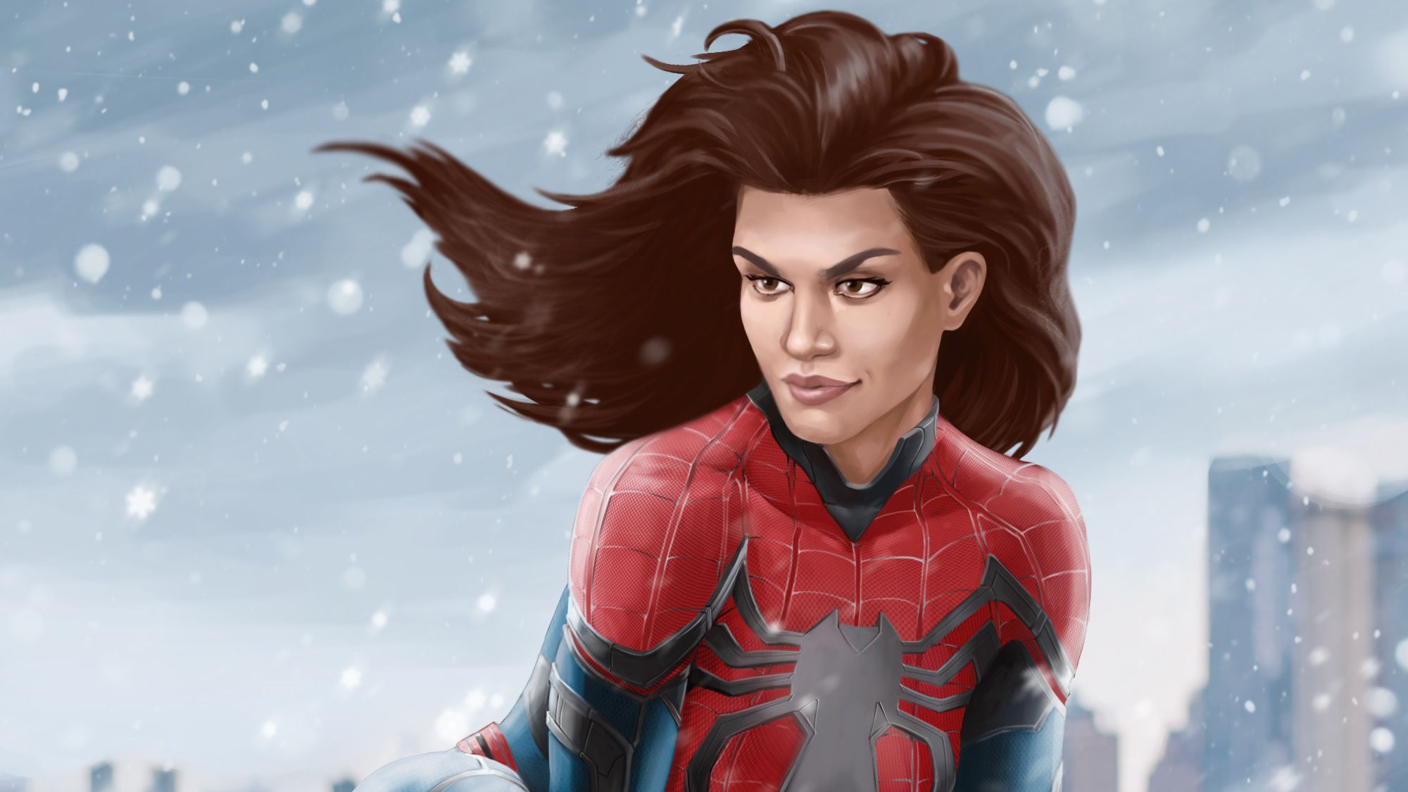 Spider Girl Wallpaper