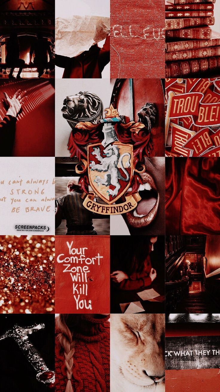 harry wallpapers aesthetic gryffindor potter background