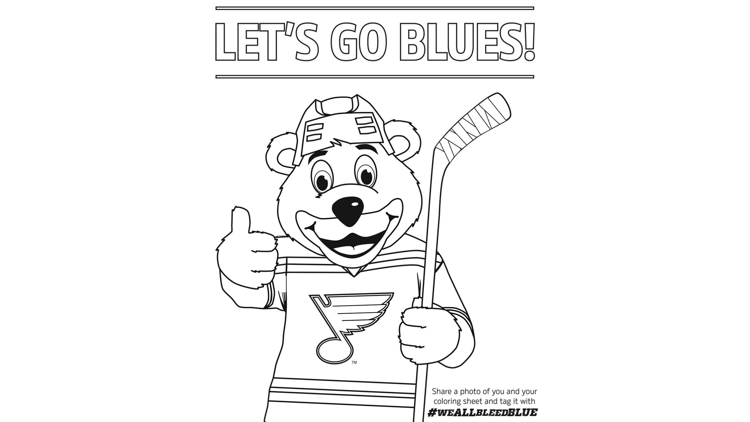Hockey Jerseyng Pages Wallpaper St Louis Blues For Preschoolers Sports To Print Free Basketball