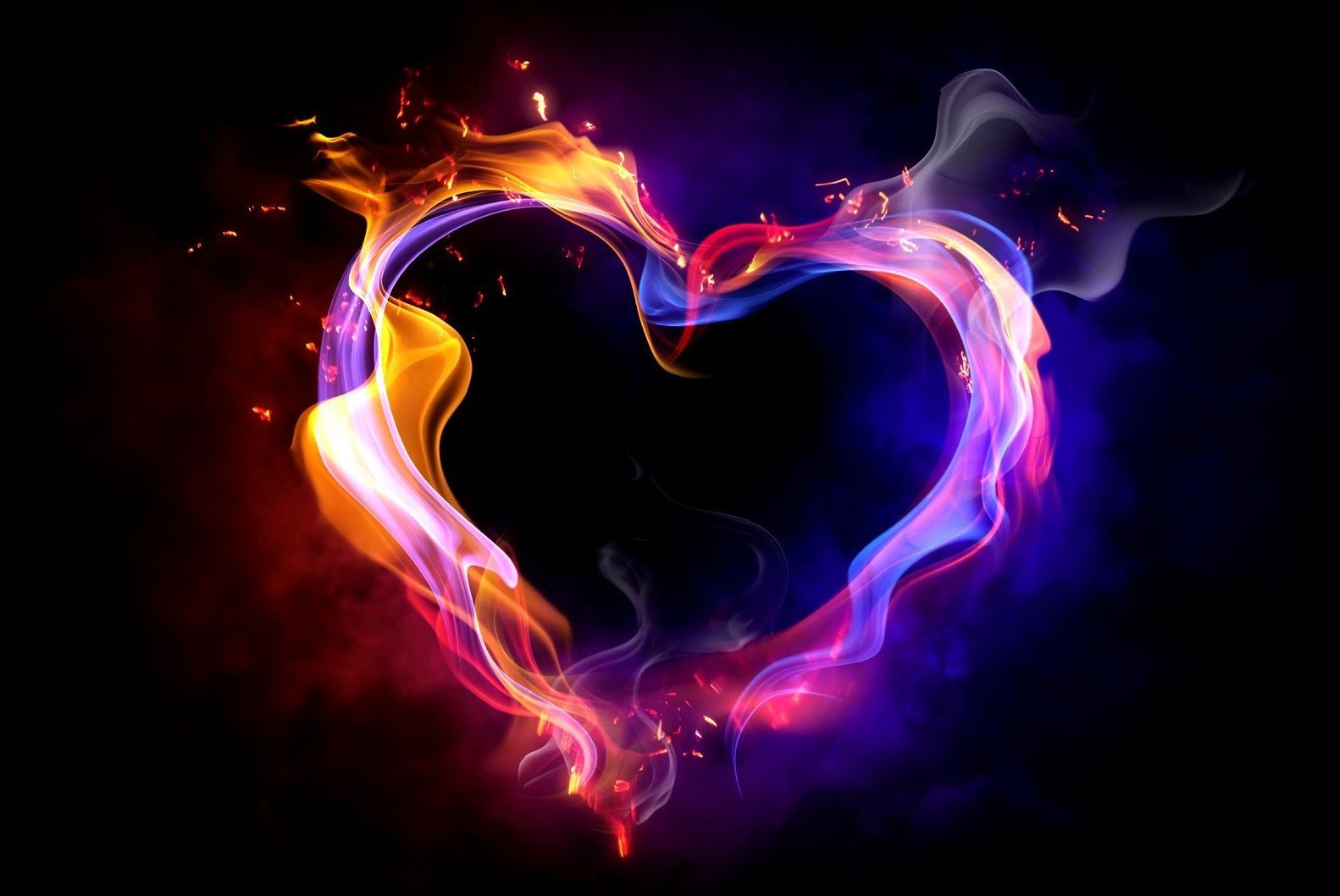 Divine Singularity: The Oneness of God. Love wallpaper, Heart wallpaper, Cool desktop wallpaper