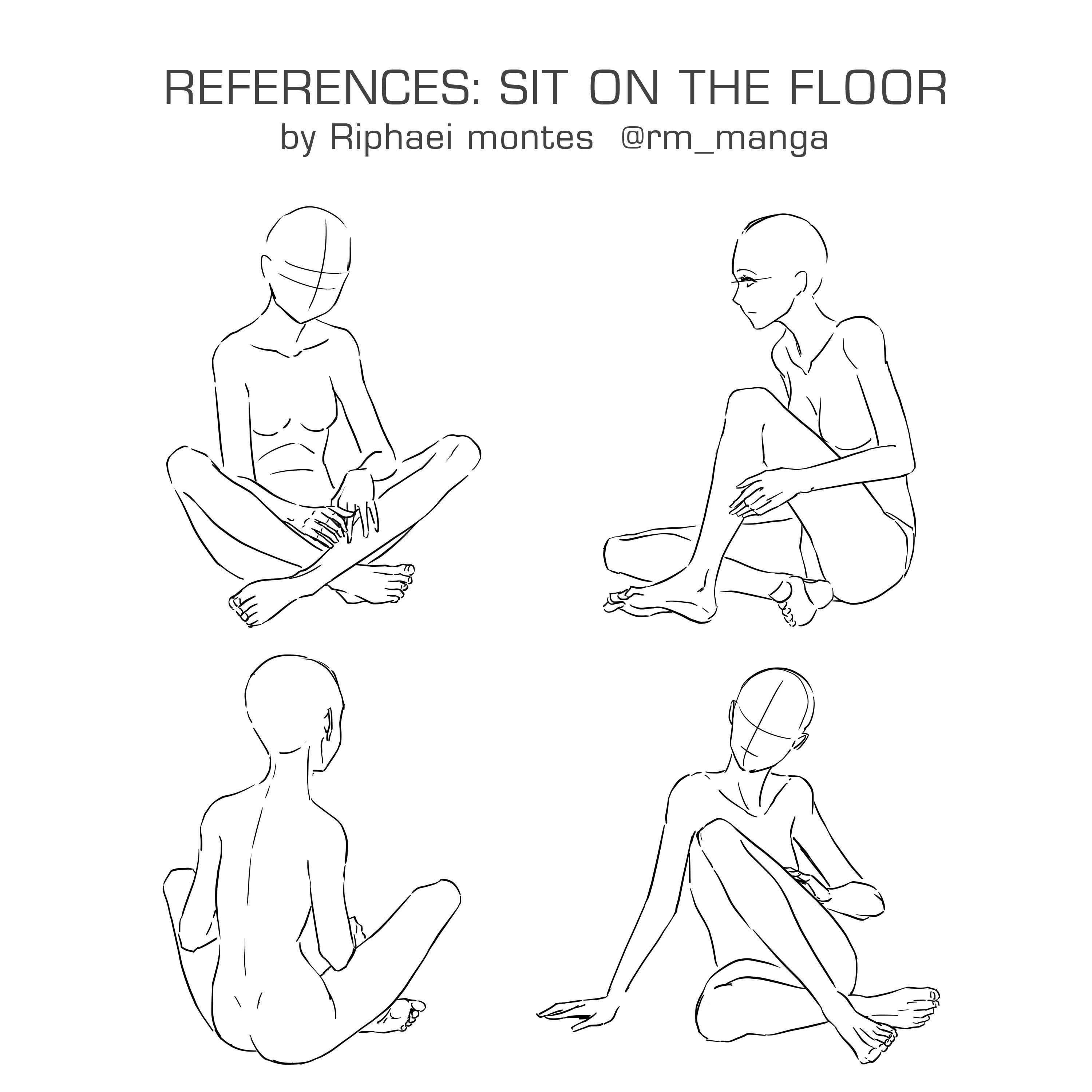 Thin build female sitting refference. Cartoon menschen zeichnen, Menschen zeichnen, Zeichnung referenz