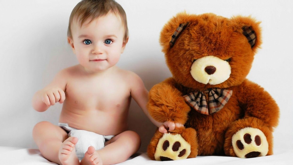 Toys (children) babies teddy bears friendship strong wallpaperx1080