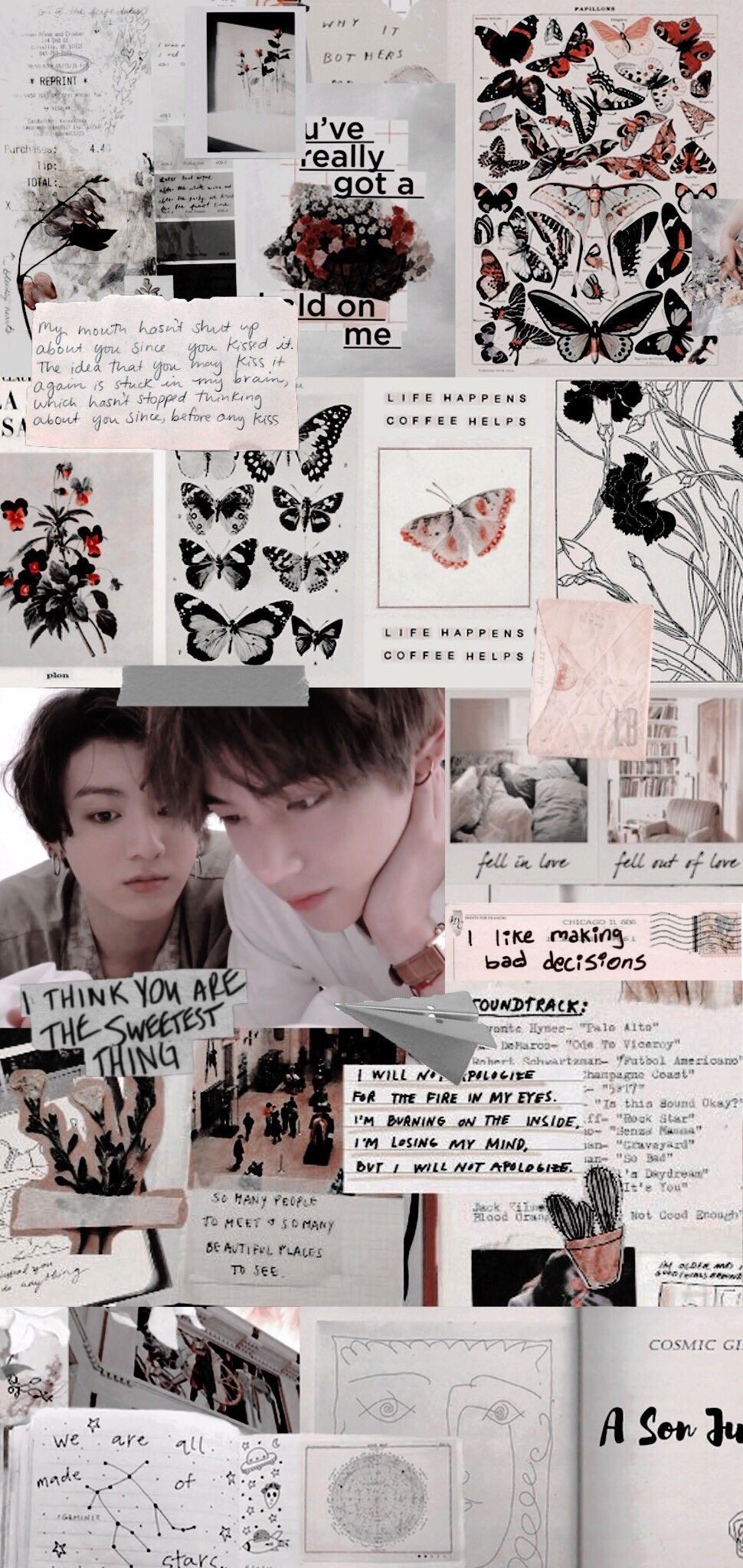 Taekook Aesthetic Wallpapers - Wallpaper Cave