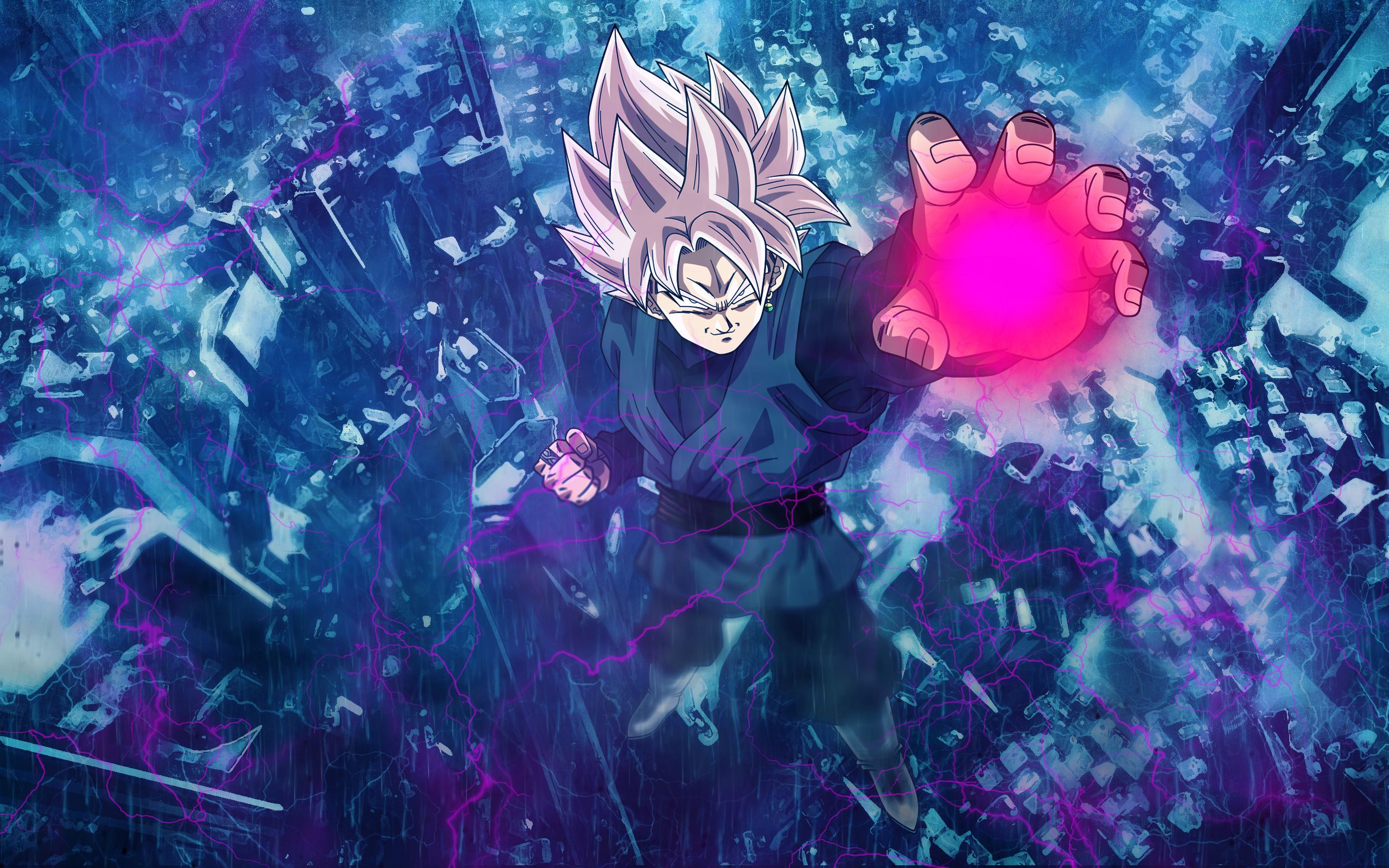 Black Goku 1366x768 Resolution HD 4k Wallpaper, Image, Background, Photo and Picture