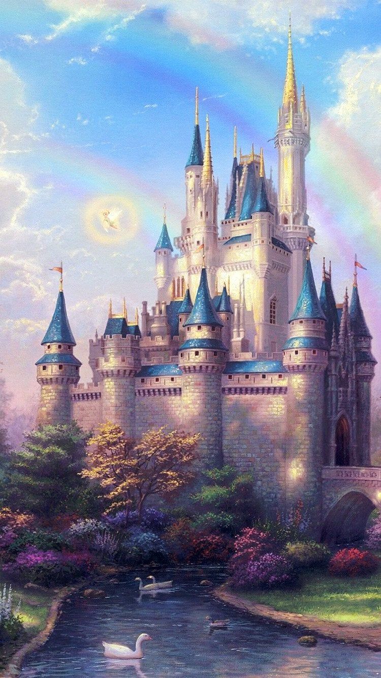 Fantasy Castle Wallpaper Magical Disney Wallpaper For Your Phone