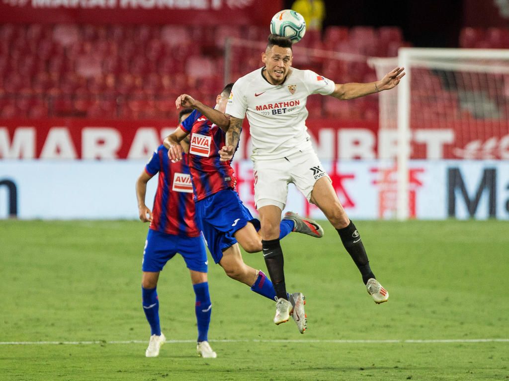 Primera División Noticias Lucas Ocampos afianza al Sevilla en la zona Champions