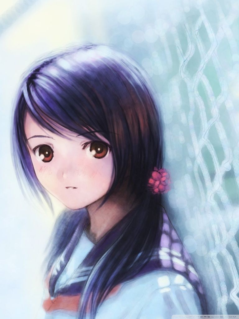 Anime Girl Ultra HD Desktop Background Wallpaper for 4K UHD TV, Tablet