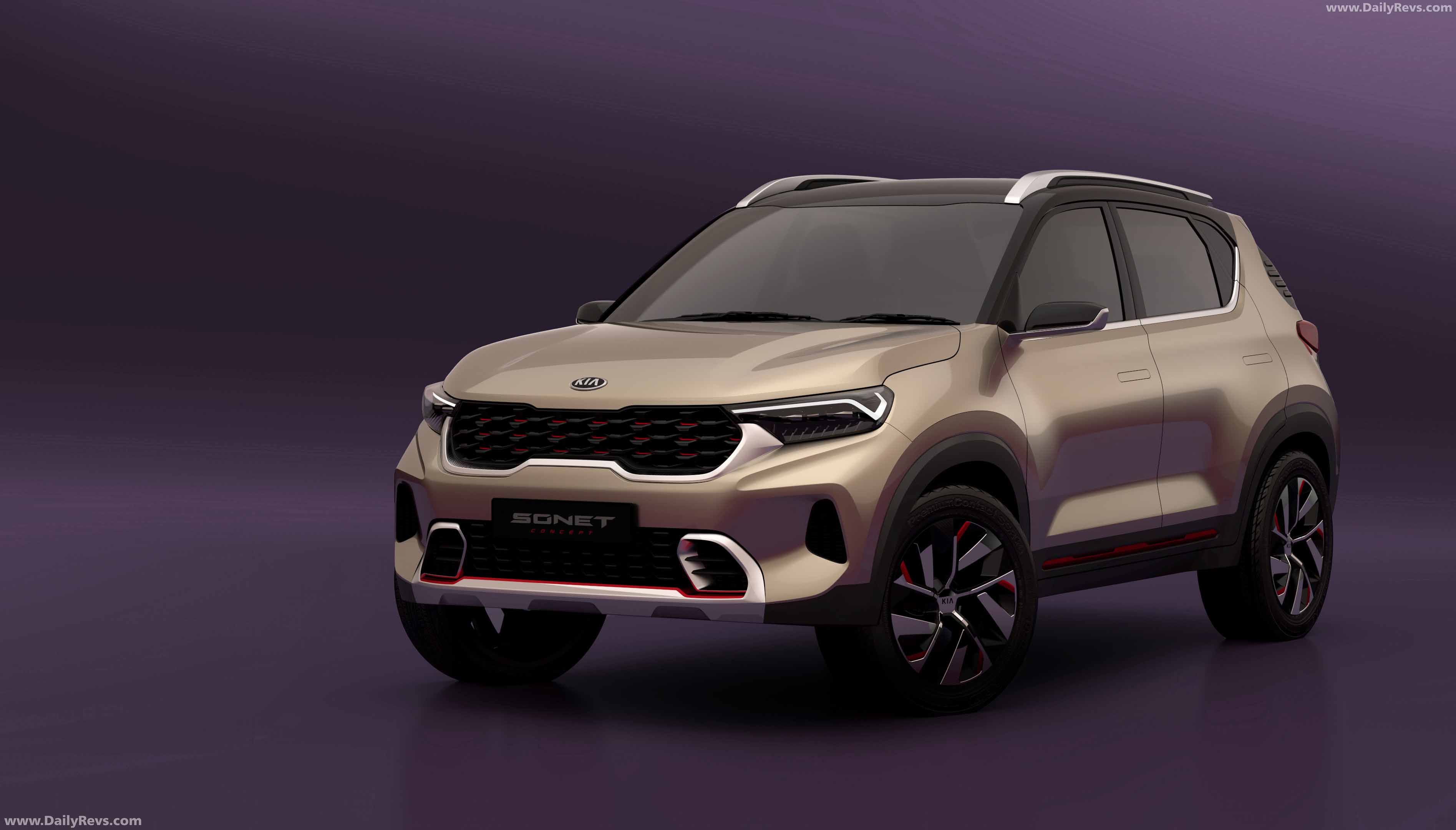 Kia Sonet Concept Picture, Videos, Specs & Information