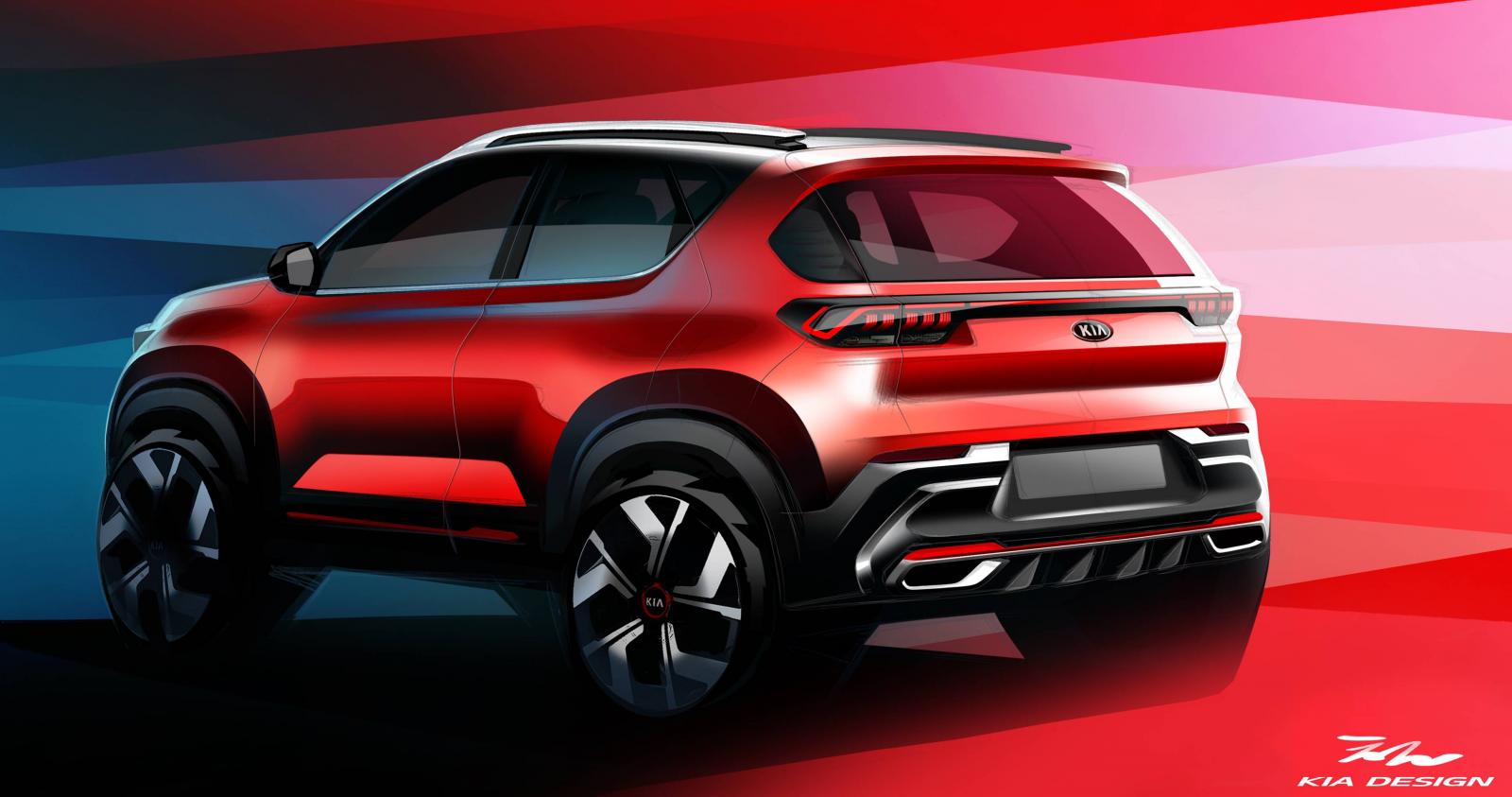Kia Sonet Official Image Revealed Ahead Of Global Premiere On August 7