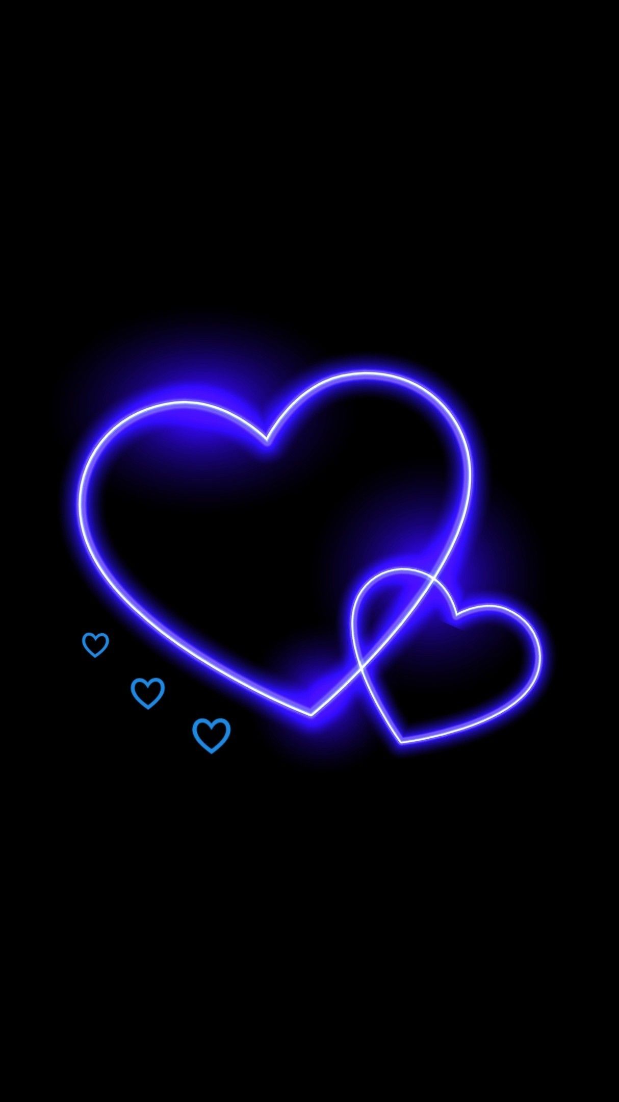 Neon Love Hearts 4K Wallpapers, HD Wallpapers