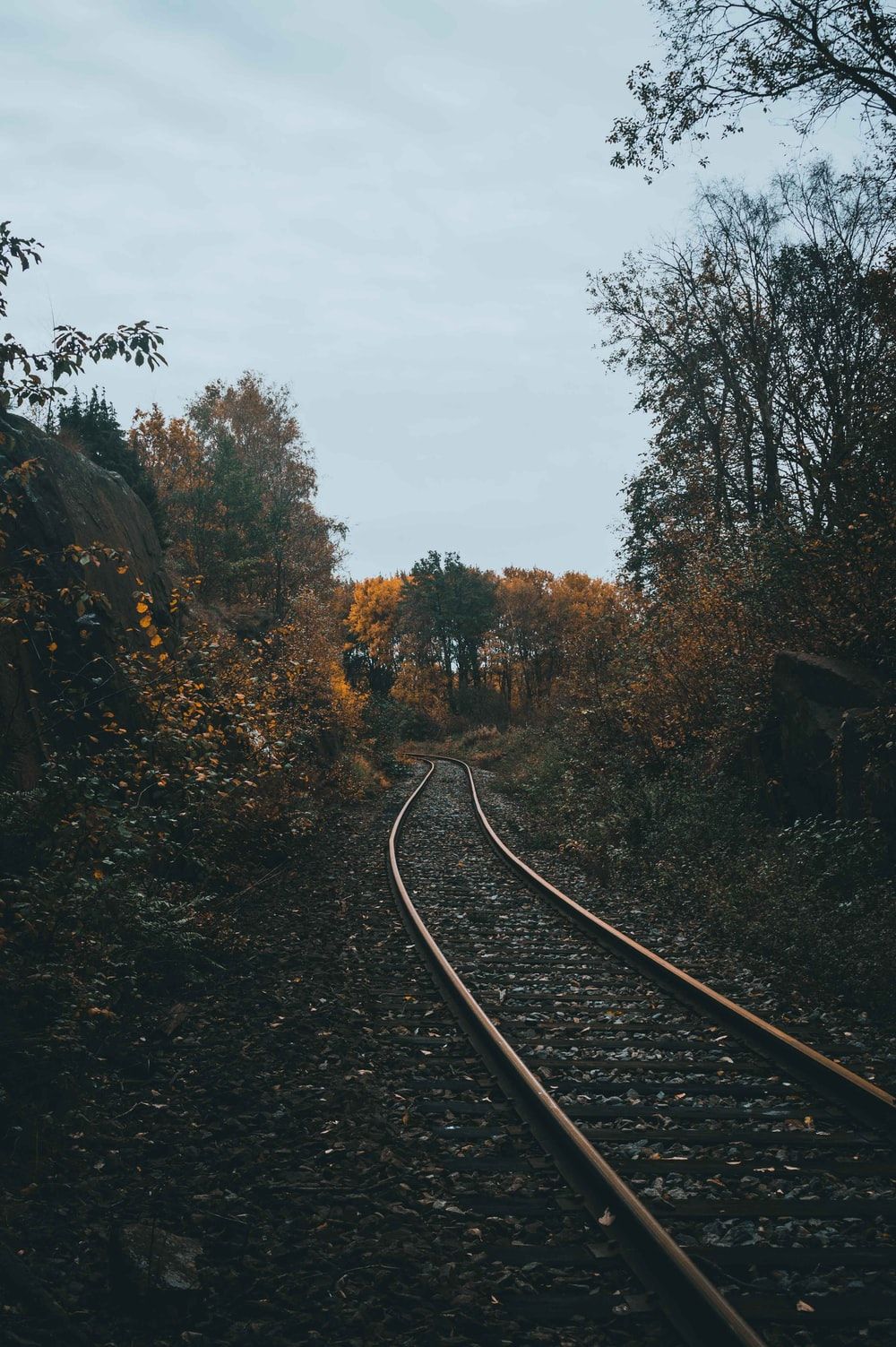 Train Tracks Picture. Download Free Image