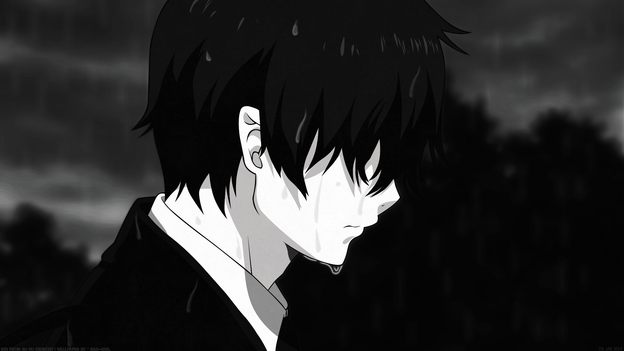 Sad Anime HD Wallpaper