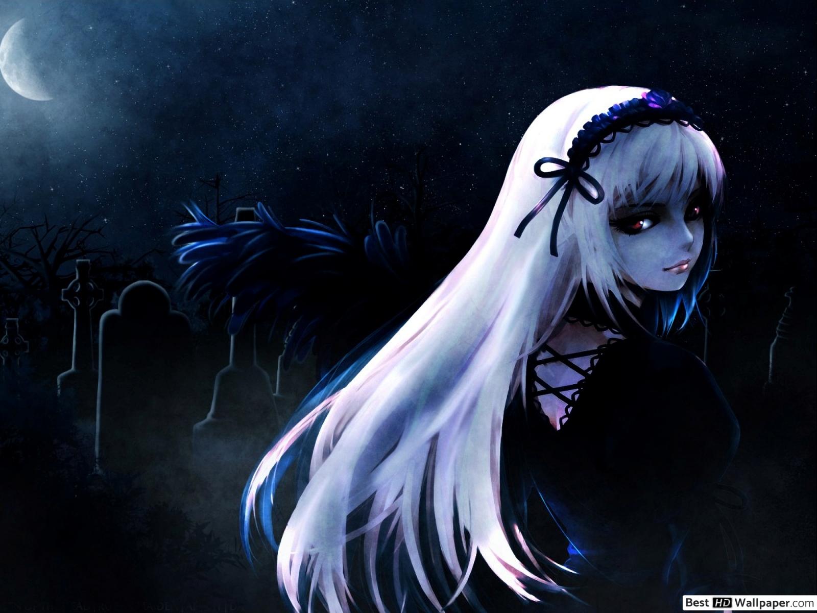 Gothic Anime Girl HD wallpaper download