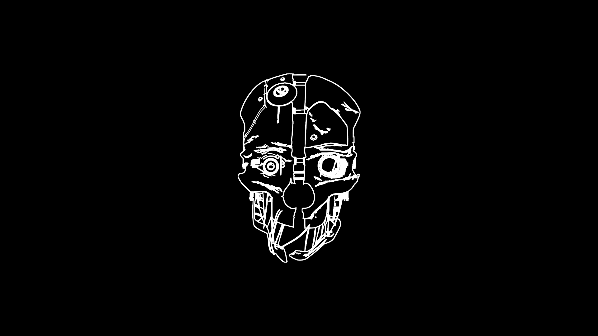 Dishonored Mask Wallpaper [1920x1080] Sizes in comments