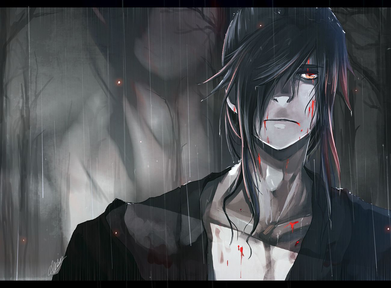 Wallpaper Emo Anime