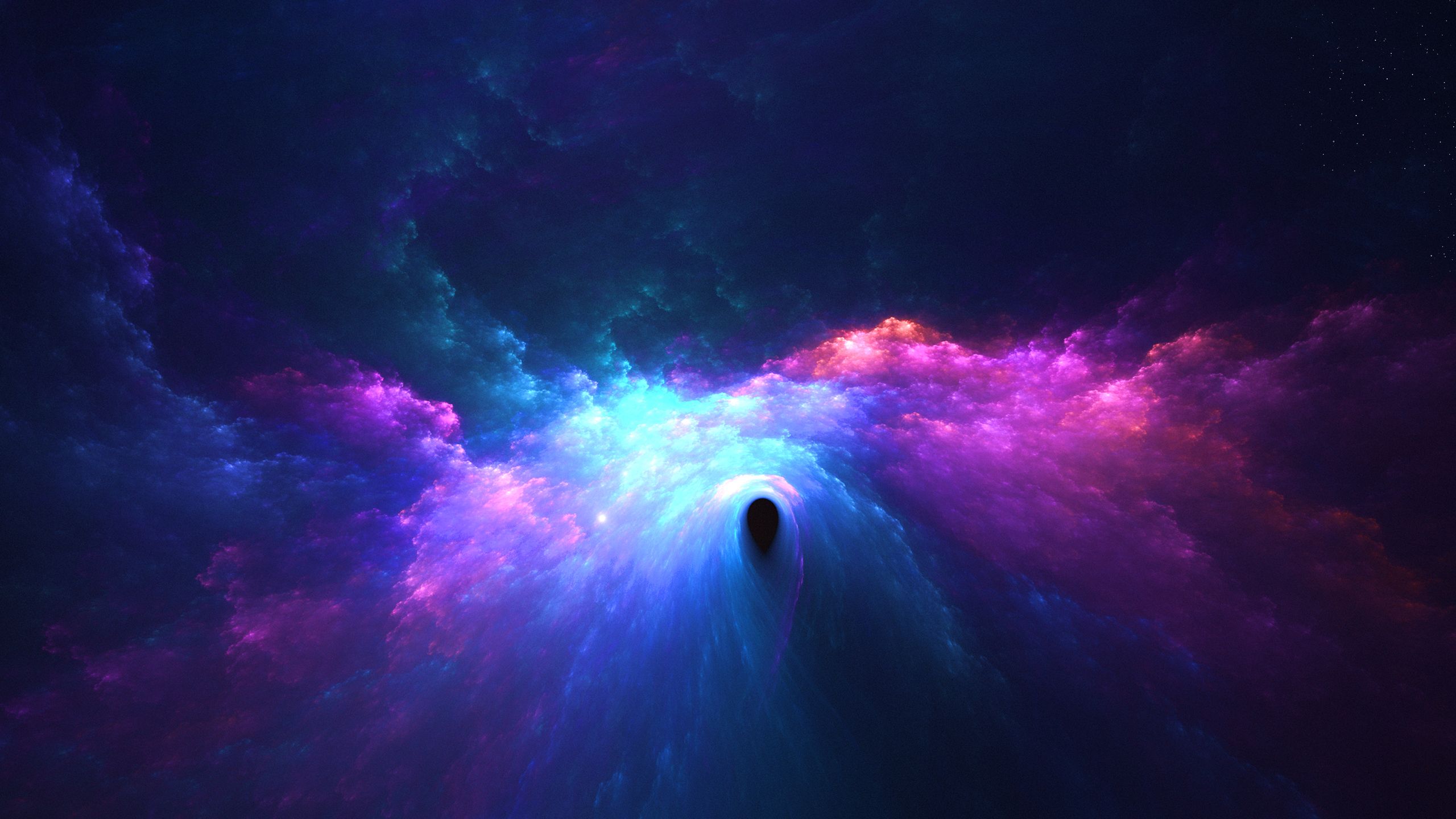 Purple Space Passage 1440P Resolution HD 4k Wallpaper, Image, Background, Photo and Picture