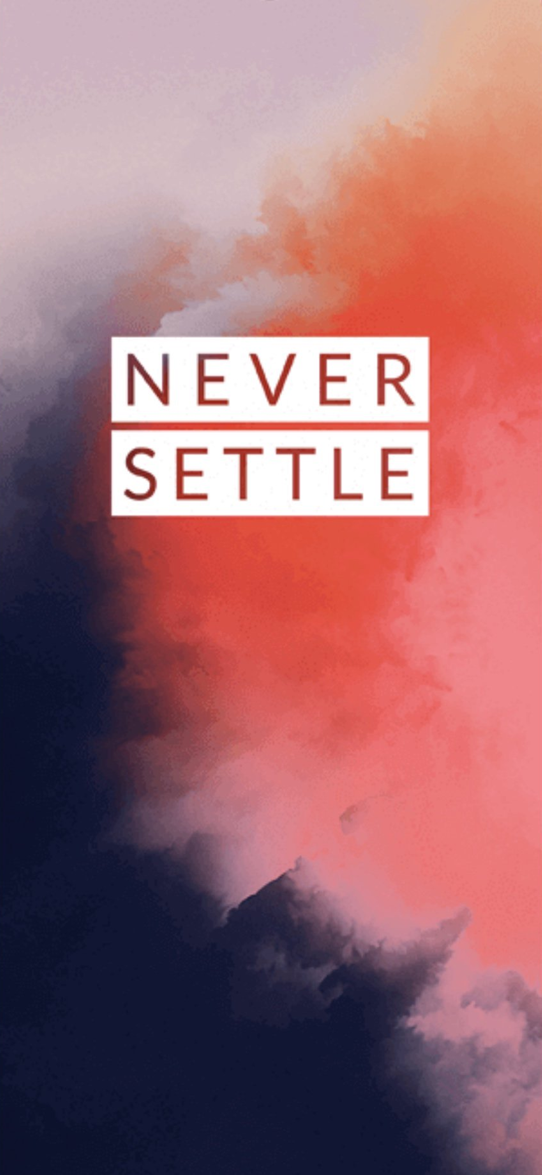 OnePlus 7T Wallpaper (YTECHB Exclusive). Never settle wallpaper, Oneplus wallpaper, Blue wallpaper iphone