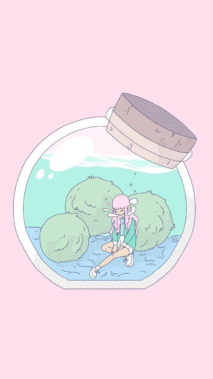 Cellphone wallpaper. Anime wallpaper iphone, Aesthetic pastel wallpaper, Pastel aesthetic