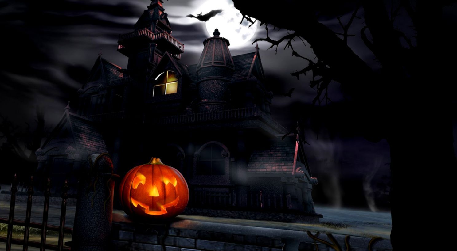 Halloween Scary Animated Desktop Wallpapers