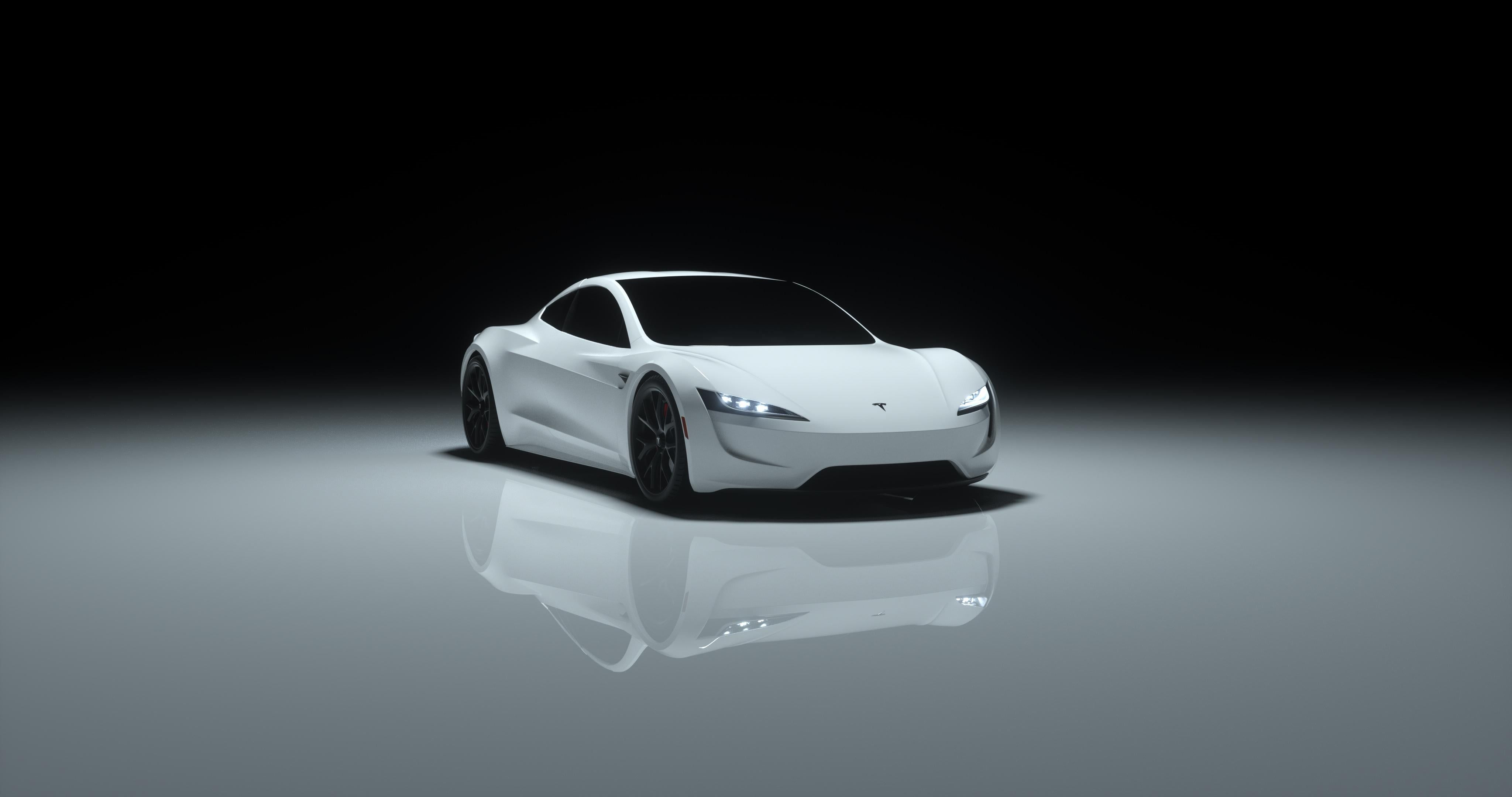 Tesla Roadster 2 (4K Wallpaper): teslamotors