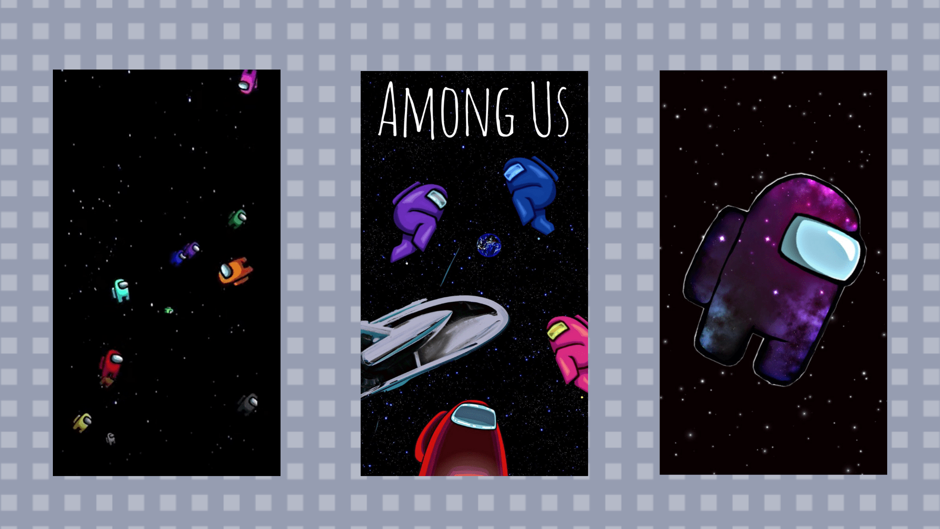Cool Among Us Space Background Image [Download]