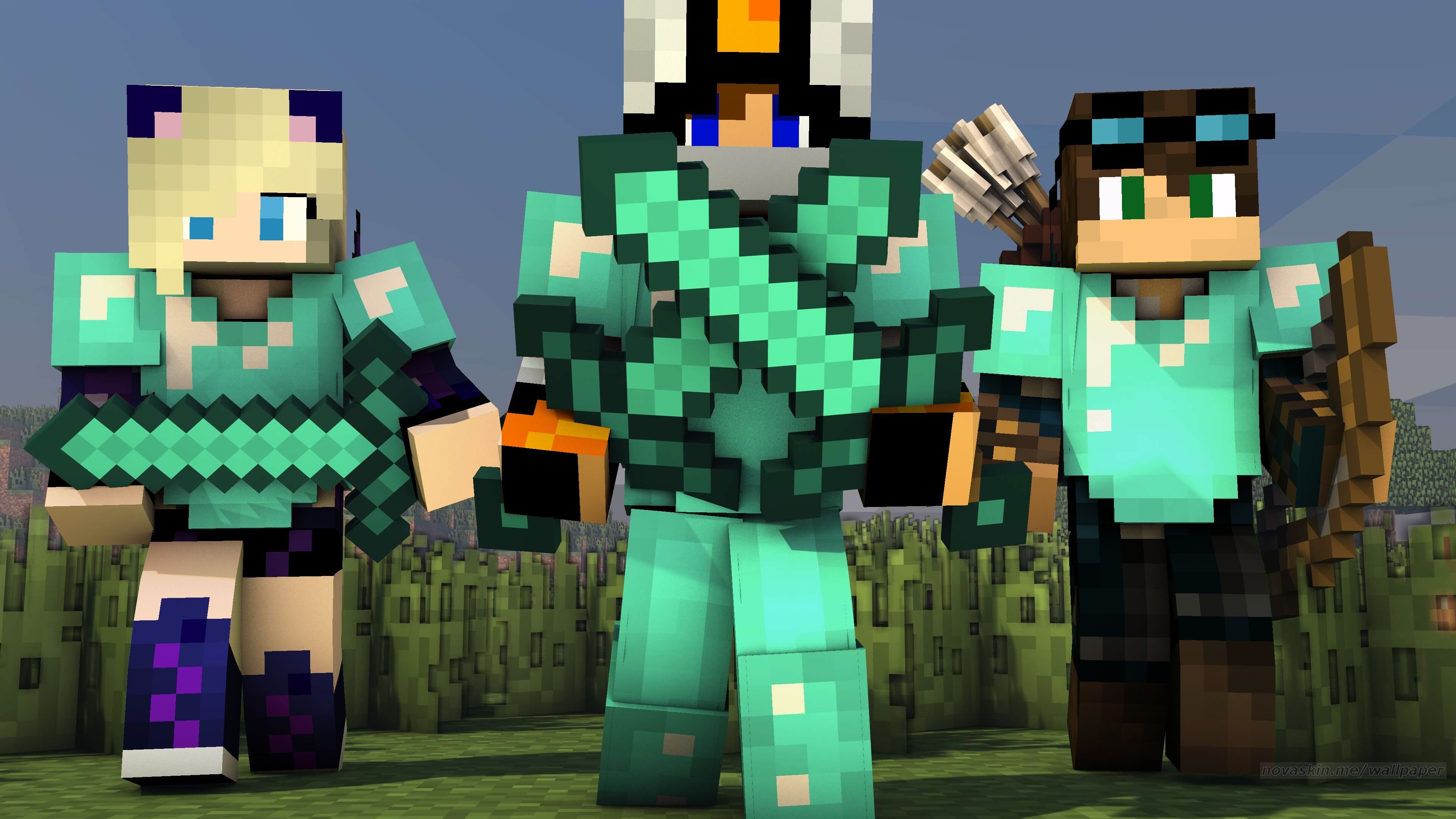 Nova Skin - Minecraft Skin Editor  Minecraft character skins, Minecraft  wallpaper, Minecraft characters