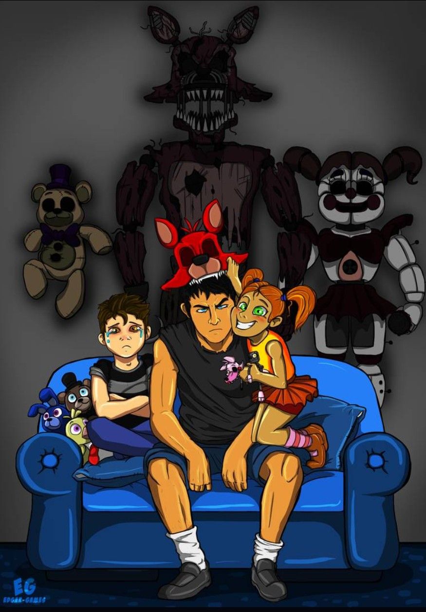 Afton family. Anime fnaf, Fnaf characters, Fnaf art