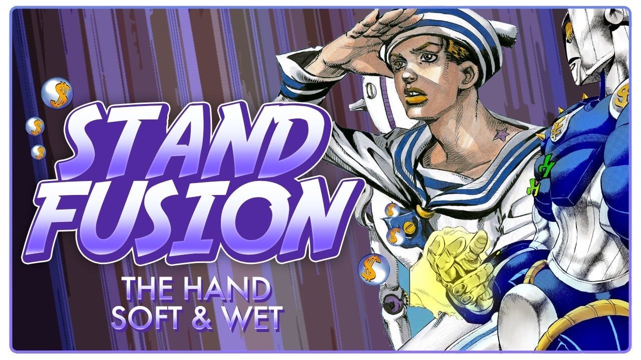 Download Caption: JoJolion - Josuke Higashikata and Soft & Wet Stand  Wallpaper