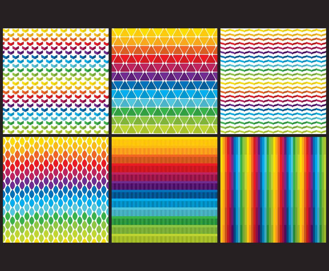 Gradient Colorful Patterns Vector Art & Graphics