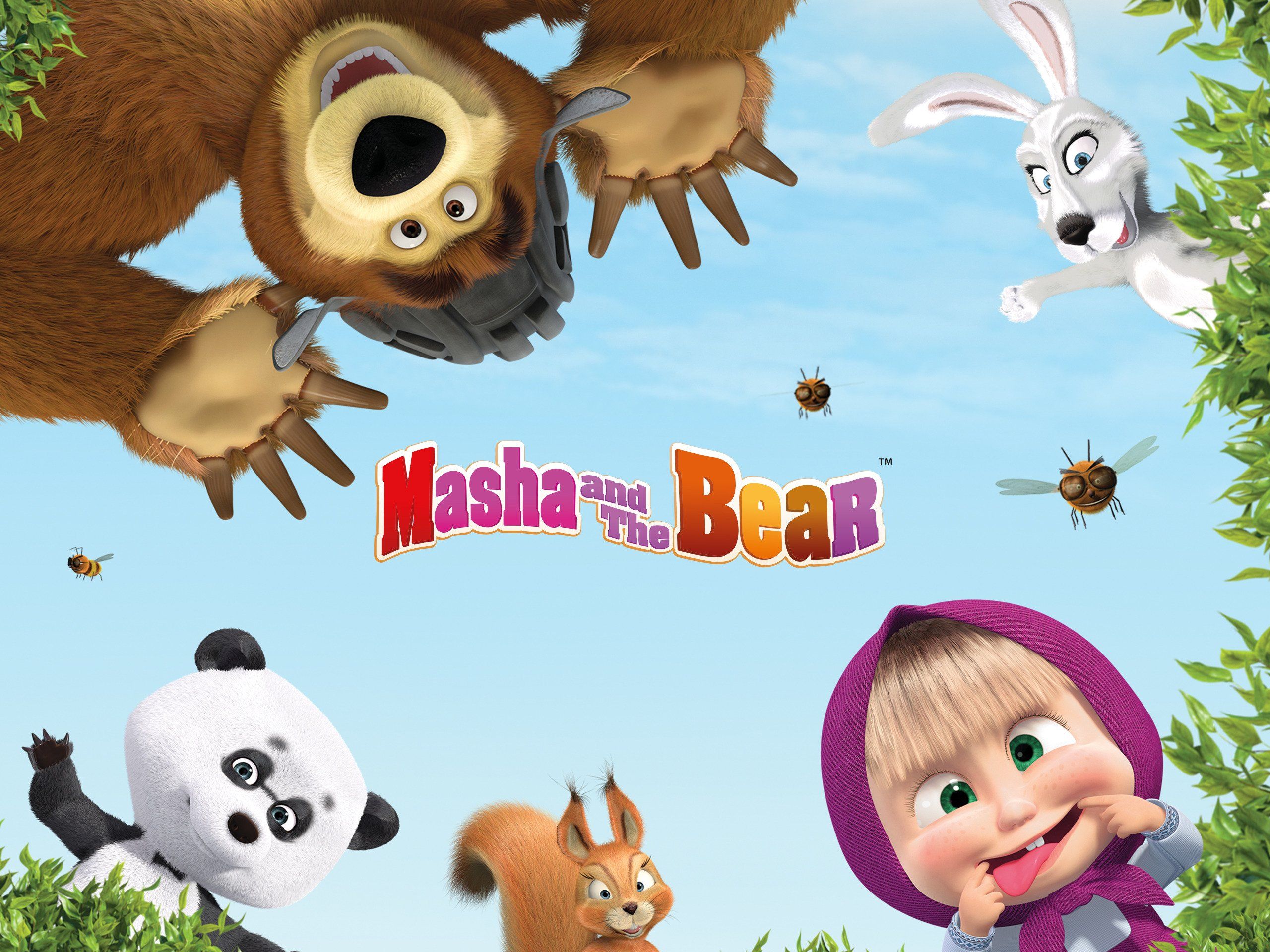 Top more than 80 masha and the bear wallpaper - in.coedo.com.vn