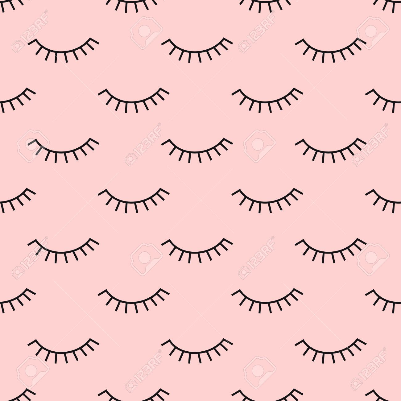 Eyelashes Wallpaper